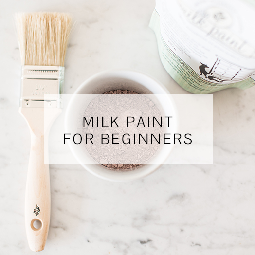 Milk Paint for beginners