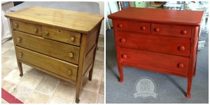 MMS Tricycle painted dresser from Front Porch Mercantile