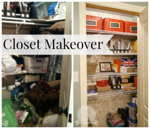 Closet Makeover from Front Porch Mercantile