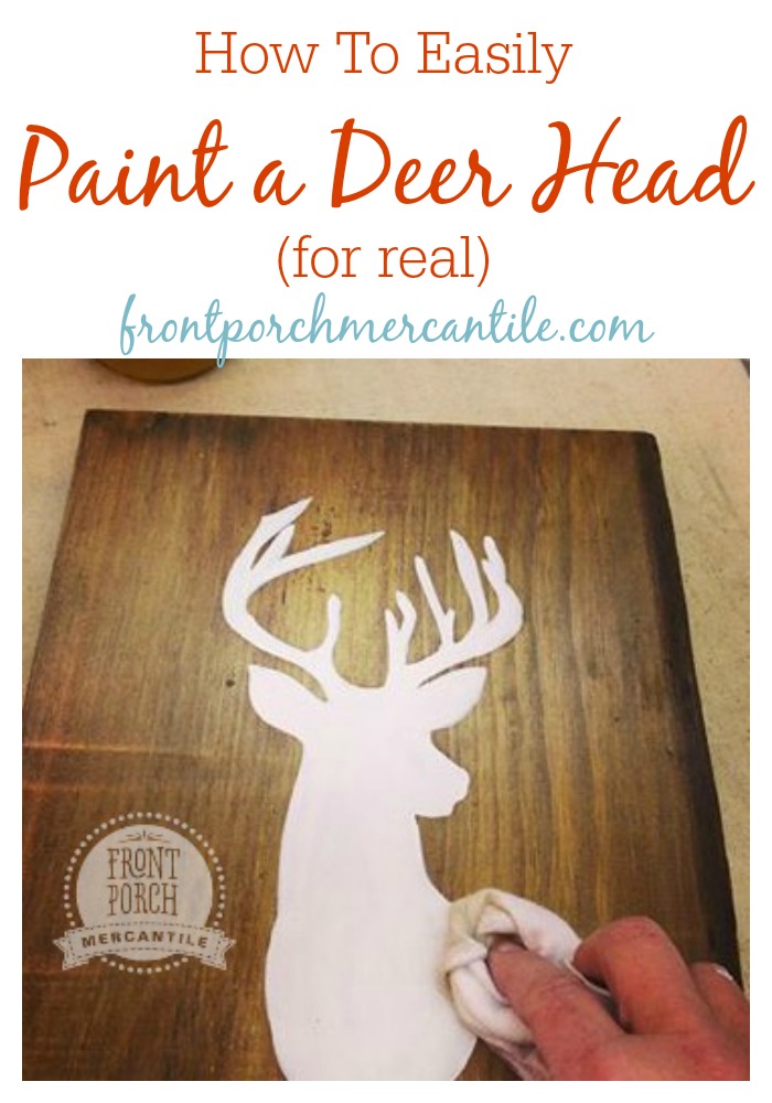 Deer Silhouette – A Quick and Easy How To
