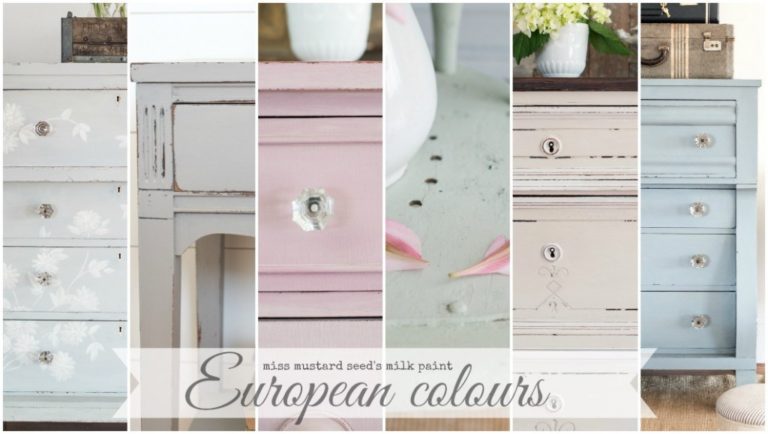 Introducing The European Collection – Miss Mustard Seed’s Milk Paint