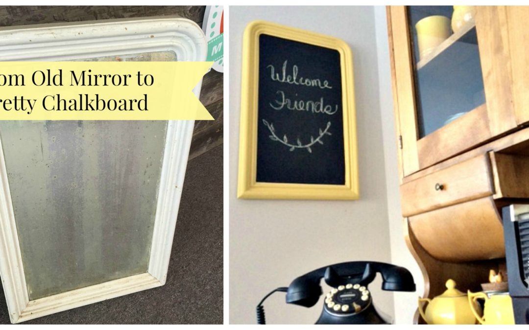 How To Easily Make a Chalkboard