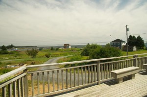 Our view from our Haven by the Sea Blue Rocks NS - Front Porch Mercantile