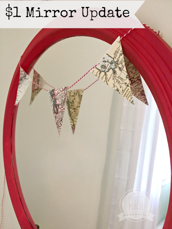 Quick and Easy Mirror Makeover