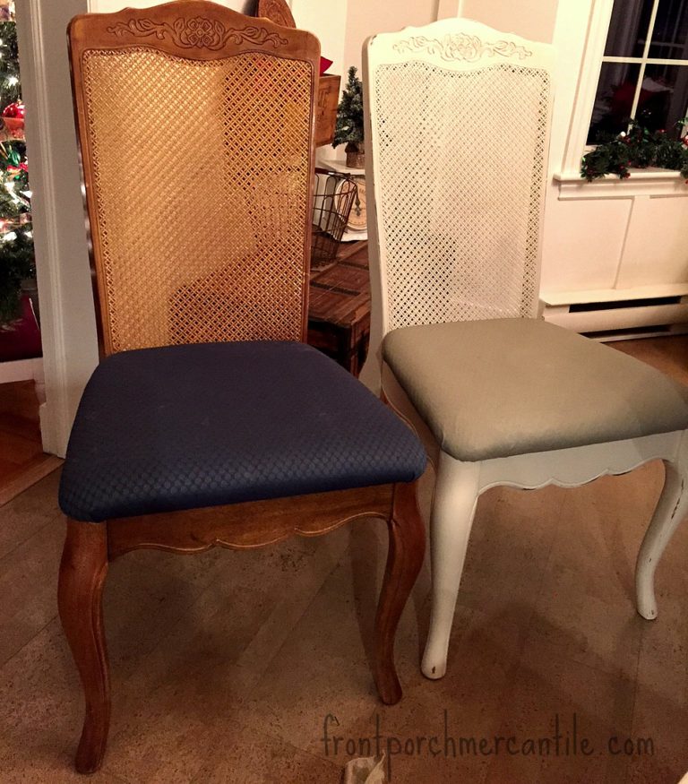 Dining Room Chair Before and After