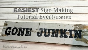 Easiest Sign Making Tutorial EVER