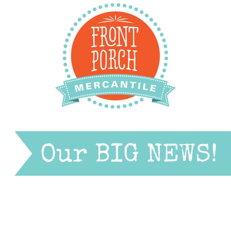 Some BIG Front Porch News