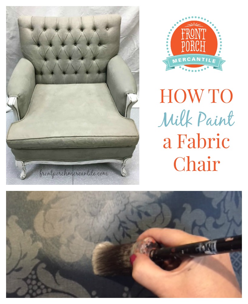 Milk Painted Chair How To Front Porch Lifestyle