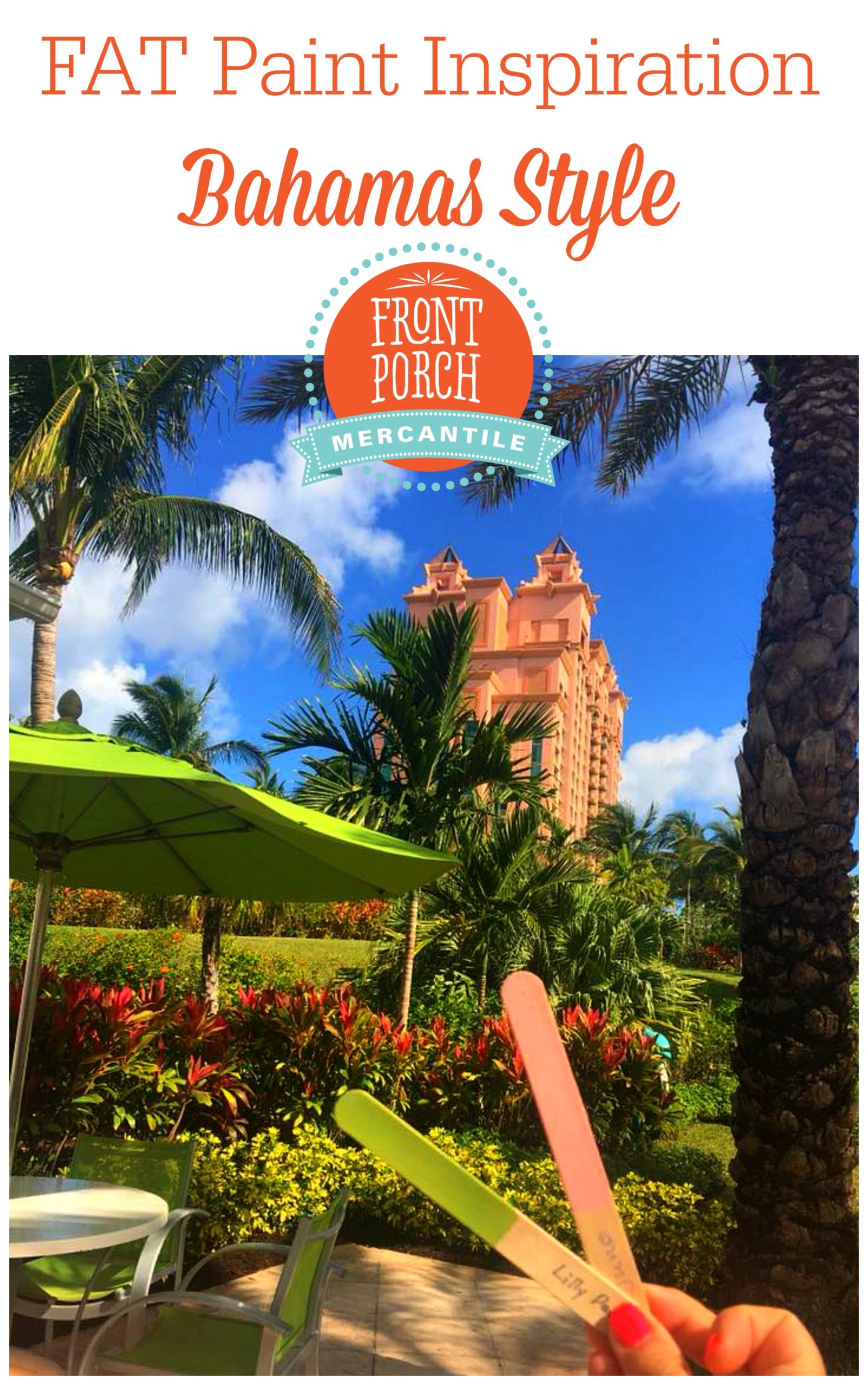 Front Porch Mercantile's Bahamas colour Inspiration