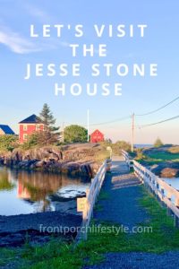 Visit the Jesse Stone House is Stonehurst, Nova Scotia with Front Porch Lifestyle